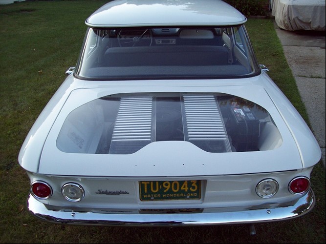 'See-thru' deck lid for Chevrolet dealers