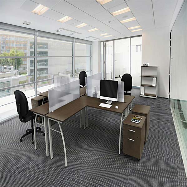 Desk Mounted Privacy Panel Divider